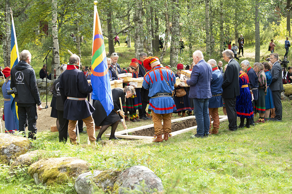 Återlämnande av samiska kvarlevor Återlämnande av samiska kvarlevor